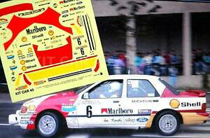 yzzr[@͌^ԁ@ԁ@[VOJ[ fJ[ctH[hVG}{AXgDAXdecal calca 143 ford sierra 4x4 marlboro jm bardolet r p asturias 1989