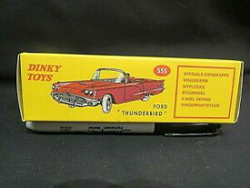 【送料無料】ホビー　模型車　車　レーシングカー アトラスエディションフォードサンダーバードdinky atlas editions 555 ford thunderbird scelle