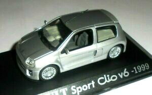yzzr[@͌^ԁ@ԁ@[VOJ[ lbg[Nm[NIX|[cVo[{bNXnouvelle annoncecar 143 altaya by ixo renault clio ii 1 sport v6 1999 met silver box