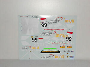 yzzr[@͌^ԁ@ԁ@[VOJ[ fJ[tF[OAe}}decal ferrari f430 gt2 24h le mans 2008 jmb 99 bbr 118 cod ab18022