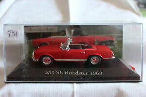 yzzr[@͌^ԁ@ԁ@[VOJ[ ~j`AZfXvehicules miniature n 791 mercedes 230 sl roadster