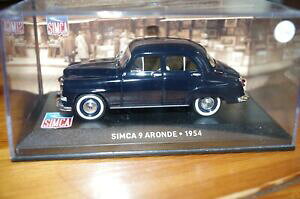 yzzr[@͌^ԁ@ԁ@[VOJ[ lbg[N{bNXixo altaya 143eme simca aronde de 1954 comme neuf en boite