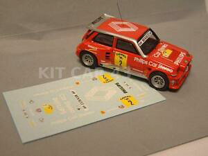 yzzr[@͌^ԁ@ԁ@[VOJ[ fJ[cm[}LV^[{eBGdecal calca 143 renault 5 maxi turbo philips g barreras cto esp tierra 89