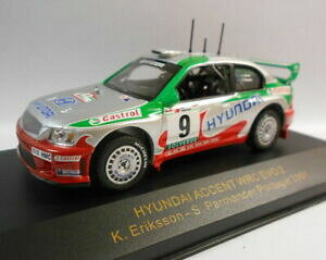 �y���������z�z�r�[�@�͌^�ԁ@�ԁ@���[�V���O�J�[ �l�b�g���[�N�X�P�[���q�����_�C��ixo 143 scale ram023 hyundai wrc 09 tap 2001