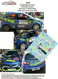 yzzr[@͌^ԁ@ԁ@[VOJ[ fJ[m[gDCSc[hRX[[decals 143 ref 2016 renault twingo schemmel tour de corse 2015 rally rallye