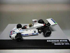 【送料無料】ホビー 模型車 車 レーシングカー ブラバムブラジルグランプリパイロットブラジルネットワークbrabham bt44b jcpace brazil gp 1975 fig pilot brazil formula f1 ixo 143