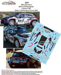 yzzr[@͌^ԁ@ԁ@[VOJ[ fJ[VgG[decals 143 ref 2034 citroen c3 r5 bonato criterium des cevennes 2019 rallye