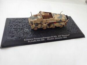 yzzr[@͌^ԁ@ԁ@[VOJ[ fASXeB[jMVde agostini 172 carro armato schwerer panzerspahwagen stummel greece 1943