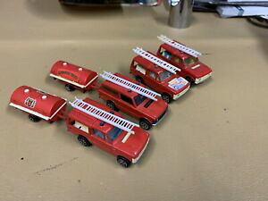 yzzr[@͌^ԁ@ԁ@[VOJ[ Wubg`A[_[W[o[job lot 4 x majorette 155 unboxed range rover fire fighters 3