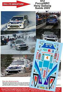 �y���������z�z�r�[�@�͌^�ԁ@�ԁ@���[�V���O�J�[ �f�J�[���t�H�[�J�X�\���x���O�����[�X�E�F�[�f���X�E�F�[�f�������[decals 143 ref 0912 focus wrc solberg rallye suede 2005 swedish rally