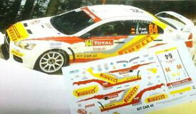 【送料無料】ホビー　模型車　車　レーシングカー デカールcフォントラリーモンテカルロdecal calca 143 mitsubishi evo x jfont rally monte carlo 2013