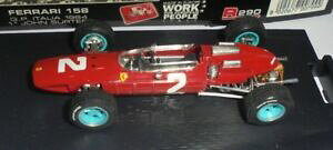 yzzr[@͌^ԁ@ԁ@[VOJ[ tF[C^AT[eB[X{bNXcar 143 brumm r290 ferrari 158 f1 2 winner italia 1964 surtees box