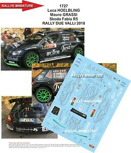 yzzr[@͌^ԁ@ԁ@[VOJ[ fJ[VR_t@rA[o[decals 143 ref 1727 skoda fabia r5 hoelbling rally due valli 2018 rallye