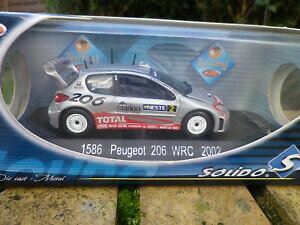 yzzr[@͌^ԁ@ԁ@[VOJ[ [VO[{bNXvW[solido racing peugeot 206 wrc rallye 2002 ref 1586 etat neuf en boite