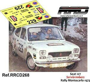yzzr[@͌^ԁ@ԁ@[VOJ[ fJ[cV[ga[eJdecalcalca 143; seat 127; serviaimbers; rally montecarlo 1973