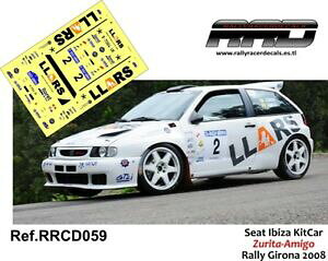 yzzr[@͌^ԁ@ԁ@[VOJ[ fJ[cCrT[W[idecalcalca 143; seat ibiza kitcar; zuritaamigo; rally girona 2008