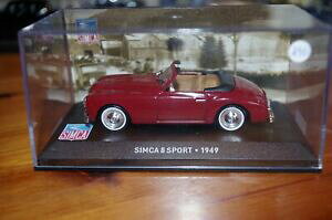 yzzr[@͌^ԁ@ԁ@[VOJ[ lbg[NX|[cJuI{bNXixo altaya 143eme simca 8 sport cabriolet de 1949 comme neuf en boite