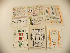 yzzr[@͌^ԁ@ԁ@[VOJ[ fJ[`AXJjAtF[V[g6 planches de decalcomanies lancia daf scania ferrari