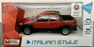 �y���������z�z�r�[�@�͌^�ԁ@�ԁ@���[�V���O�J�[ �t�B�A�b�g�X�g���[�_143 fiat strada licencia oficial escala