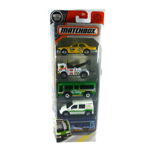 �y���������z�z�r�[�@�͌^�ԁ@�ԁ@���[�V���O�J�[ �}�b�`���g���g�����W�b�g�p�P�b�gsmatchbox fmv29 geschenkset metro transit 5 paquet masstab 164 neuf