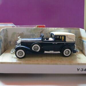 �y���������z�z�r�[�@�͌^�ԁ@�ԁ@���[�V���O�J�[ �L���f���b�N�}�b�`���f��matchbox models of yesteryear y33 1933 cadillac 452v16