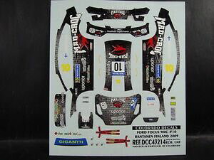 yzzr[@͌^ԁ@ԁ@[VOJ[ fJ[tH[htH[JXtBhRhdecals 143 ford focus wrc 10 finland 2009 colorado 43214