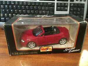 yzzr[@͌^ԁ@ԁ@[VOJ[ XP[AEfB{bNXmaisto 31978 echelle 124 audi tt roadsterrougecret