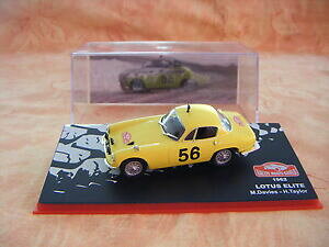【送料無料】ホビー 模型車 車 レーシングカー ラリーカーロータスエリートモンテカルロラリーネットワークvoiture rallye lotus elite rallye monte carlo 1962 143 eme ixo altaya