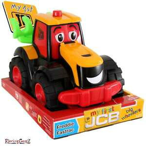 �y���������z�z�r�[�@�͌^�ԁ@�ԁ@���[�V���O�J�[ �r�b�O�E�B�[���[�t���f�Bmon premier jcb big wheeler freddie fastrac 25 cm construction vehicule