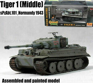 yzzr[@͌^ԁ@ԁ@[VOJ[ hCc^CK[^Nfwwii german tiger i tank middle spzabt 101 normandy 1943 172 finish easy model