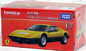 yzzr[@͌^ԁ@ԁ@[VOJ[ g~JtF[_CJXgtomica 161 ferrari 512 bb yellow diecast car
