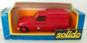 �y���������z�z�r�[�@�͌^�ԁ@�ԁ@���[�V���O�J�[ ���m�[��solido 143 42 renault 4 fire dept 2