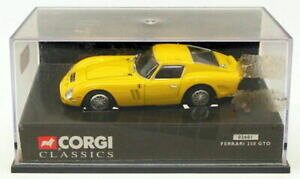 yzzr[@͌^ԁ@ԁ@[VOJ[ R[M[tF[CG[XP[fcorgi 143 scale model car 02601 ferrari 250 gto yellow