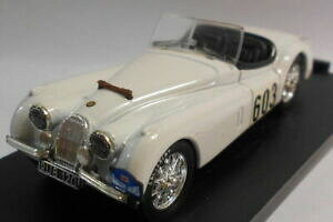 �y���������z�z�r�[�@�͌^�ԁ@�ԁ@���[�V���O�J�[ �X�P�[�����f���W���K�[brumm 143 scale metal model s007 jaguar 35litri hp160 1948