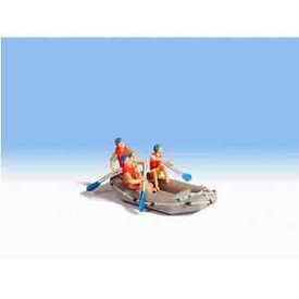 【送料無料】ホビー　模型車　車　レーシングカー ホラフティングnoch 16818 187 ho personnages lot 4 figurines rafting h0