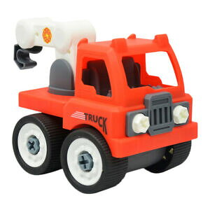yzzr[@͌^ԁ@ԁ@[VOJ[ gbNN[vX`bNfconstruction en plastique modele de camion enfants jouets grue rouge