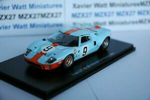 yzzr[@͌^ԁ@ԁ@[VOJ[ }tH[hhQXrALvoiture 24 heures le mans winner 1968 143 ford gt 40 9 gulf rodriguez bianchi