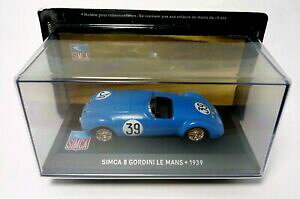�y���������z�z�r�[�@�͌^�ԁ@�ԁ@���[�V���O�J�[ ���}�����l�b�g���[�Nsimca 8 gordini le mans 1939 n39 ixo altaya 143