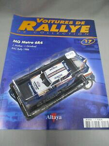 yzzr[@͌^ԁ@ԁ@[VOJ[ [J[[ak719 143 altaya voitures de rallye n17 mg metro 6r4 rac rally tbe