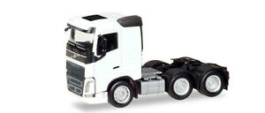 �y���������z�z�r�[�@�͌^�ԁ@�ԁ@���[�V���O�J�[ �{���{herpa 308724 187 volvo fh 6x2 zugmaschine blanc neuf