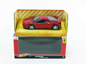 yzzr[@͌^ԁ@ԁ@[VOJ[ }etF[C^Ahotwheels mattel 143 ferrari 458 italia t8417