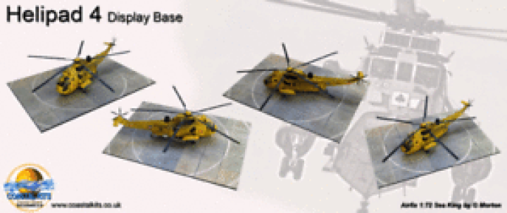 楽天市場】【送料無料】ホビー 模型車 車 レーシングカー スケールキットヘリポートcoastal kits echelle 172 heliport  4 display base : hokushin