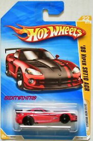 【送料無料】ホビー　模型車　車　レーシングカー ホットホイールモデルhot wheels 2010 nouveau modeles 08 viper srt10 acr rouge