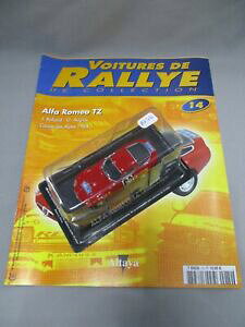 yzzr[@͌^ԁ@ԁ@[VOJ[ [J[AvXAt@IJbgak716 143 altaya voitures de rallye n14 alfa romeo tz coupe des alpes tbe