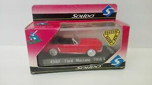 �y���������z�z�r�[�@�͌^�ԁ@�ԁ@���[�V���O�J�[ �t�H�[�h�}�X�^���O�t�����X���b�Tsolido ford mustang 1964 modello 143 n 4540 1 43 red rossa made in france