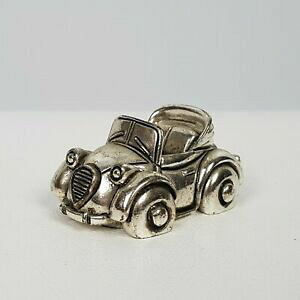 yzzr[@͌^ԁ@ԁ@[VOJ[ AWFgI[gC^AJuIr argento modellino auto macchinina made in italy scultura cabrio maggiolino