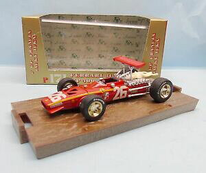 【送料無料】ホビー 模型車 車 レーシングカー イタリアロフェラーリcf17090 brumm italy oro r171 ferrari 312 f1 1968 n26 143