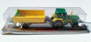 【送料無料】ホビー 模型車 車 レーシングカー チアリーダーボックストタートレーラーイエローミントmajorette 316 tracteur agricole remorque jaune mint in box