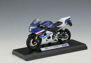 yzzr[@͌^ԁ@ԁ@[VOJ[ ~j`AI[goCXYLfwelly modele reduit de moto miniature suzuki gsxr750 118 neu