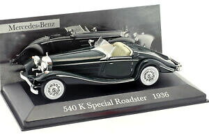 yzzr[@͌^ԁ@ԁ@[VOJ[ ZfXxc[hX^[lbg[Nmercedesbenz 540 k special roadster w29 annee 1936 vert 143 ixo altaya